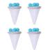 Pack Of 4 Filter Bags Pet Hair Remover Hair Filter Bags For Washing Machine Reusable Washing Machine Hair Catcher Hair Remover For Washing Machine Blue