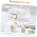 ULTECHNOVO Tablet Cutter Case & Medicine Crusher - Portable Splitter for Easy Pill Cutting - 7.5x4.5cm - White - Buy Online on GoSupps.com