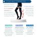 Sweltebloomz Compression stockings thigh high with open toe for Women-Small Black - Buy Online on GoSupps.com