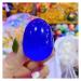 Crystal Blue Stone Shaped Gemstone Crystal Natural Stones and Minerals 1pc About 5cm-7cm (Color : Plum Size : 1pcs) 1pcs Plum
