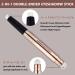 2 in 1 Eyeshadow Pen and Sponge Brush - Pearl Shimmer 01 | Long Lasting Waterproof Eye Shadow Stick for Hypoallergenic Makeup - Buy Online on GoSupps.com