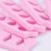 Buy Lasieyo 50 Peach Herz Heart Dividers - Soft Foam Toe Spreader for Nail Polish Nail Art & Pedicure | Cotton Finger Separators - International Shipping Available - Buy Online on GoSupps.com