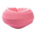 Roll Ruff - Adjustable Soft Neck Support for Sleeping | Best Neck Printing & Support for Men Women & Kids | Enhance Posture & Vertebrae Support in Pink - Buy Online on GoSupps.com