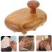 Fomiyes 2-Piece Natural Wood Massage Brush & Scalp Comb Set | Wooden Massage Tools for Relaxation & Scalp Care - Buy Online on GoSupps.com