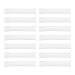 Create idea 100pcs Makeup Brush Protective Cover Makeup Brush Netting Cover Sewing Thread Mesh Protection Cover 6 x 1 cm Polyethylene Brush Protection Cover