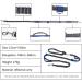 Hands Free Dog Leash Retractable Dog Leash Running with Dual Bungees for Medium and Large Dogs Adjustable Waist Belt Reflective Stitching Leash for Running Walking Hiking Jogging Biking (Blue) - Buy Online on GoSupps.com