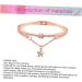 Fomiyes 3-Stone Women's Bracelet - Sun and Moon Cuff Retro Gem and Rhinestone Silver Chain Jewelry - Buy Online on GoSupps.com