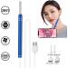 KouRy Portable Ear Wax Removal Tool - Wireless HD Ear Cleaner with 6 LED Lights Waterproof Otoscope & Earwax Remover (Black - Buy Online on GoSupps.com