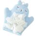 Bath Scrubber for Kids Boys Body Wash Towel Scrubber | Comfortable Kid's Bath Towel Sponge Children's Body Wash Sponge for Gentle Cleansing Blue - Buy Online on GoSupps.com