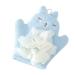 Kid Bath Sponge Bath Scrubber Body Wash Towel | Comfortable Kid's Bath Towel Sponge Children's Body Wash Sponge for Gentle Cleansing Blue