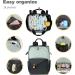 Hap Tim Baby Wrap Backpack - Multifunctional Designer Diaper Bag | Large Capacity Waterproof & Isolated Pockets for Travel (EU-7340GB) - Buy Online on GoSupps.com