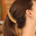 12.7 cm Slipproof Banana Hair Clip for Girls & Women Stylish Ponytail Holder & Grip in 7 Colors - Buy Online on GoSupps.com