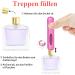 Leikedun 5 PCS Perfume Atomiser Bottles 5ml Mini Refillable Spray Portable Liquid Bottle with Visual Window Empty Travel Bottle for Purse Handbag Pocket Luggage - Buy Online on GoSupps.com
