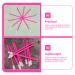 FRCOLOR 100pcs Disposable Flat Head Tongue Lip Brush - Skin-Friendly Fine Makeup Tool for Women - Gloss Bulk Supply - Buy Online on GoSupps.com