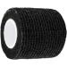 Self Adherent Wrap Waterproof Elastic Bandage Tape Breathable Athletic Wrap Black 5x450cm. - Buy Online on GoSupps.com