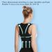 Back Posture Corrector Belt for Men & Women | Adjustable Orthopedic Corset for Scoliosis & Hunchback | Pain Relief Support Vest - Large Black - Buy Online on GoSupps.com