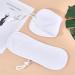 Amijoux Castor Oil Pack Set - 2 Reusable Compresses for Thyroid & Liver Detox - Adjustable Cotton Wraps - Buy Online on GoSupps.com