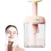 Face Wash Foam Maker Type Rotating Facial Cleanser Foaming Bottle Automatic Rebound | Portable Deep Cleansing Facial Cleansing Tools for Travel Household Rich Lather Pink - Buy Online on GoSupps.com