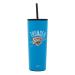 Simple Modern Officially Licensed NBA Oklahoma City Thunder Drinkware | Insulated Stainless Steel Tumbler Travel Mug Oklahoma City Thunder 24oz Tumbler Thunder Logo