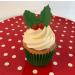36 Edible Holly Leaves- Christmas Edible Cake Decorations - Buy Online on GoSupps.com