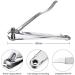 WolFum Stainless Steel Nail Clipper Nail Cuticle Cutter Trimmer Scissor Professional Nipper Remover Clipper Manicure WolFum - Buy Online on GoSupps.com