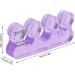 Pack of Purple Silica Gel Toe Separators Bunion & Hammer Toe Relief Stretchers | Best Toe Straighteners - Buy Online on GoSupps.com