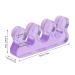 2 Pcs Purple Silicone Toe Separators for Bunion Relief and Hammer Toe Support - Buy Online on GoSupps.com