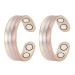 MagVIVACE Pure Copper Magnetic Ring for Women 3500 Gauss Magnets Adjustable Jewelry Gift for Wife Mom