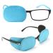 12PC Reusable Eye Flap Glasses for Amblyopia & Strabismus | Left & Right Eye Cover for Kids & Adults - Blue Medium - Buy Online on GoSupps.com
