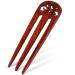 Handmade Carved Wood 3-Prong Hair Fork - Vintage Style Hair Stick by Team-Management Red - Buy Online on GoSupps.com