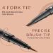 Trailott Eyebrow Pen Trailott Microblading Eyebrow Pencil Waterproof Trailott Eyebrow Pen 4 Fork Tip Trailott Microblading Eyebrow Pen Hellokiss Microblading Eyebrow Pen With 100 Cotton Swabs (#01) - Buy Online on GoSupps.com