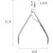 Retoo Sharp Nail Clippers with Smooth Cut Made of Stainless Steel Rustproof Nail Scissors Precision Nail Clippers for Ingrown Toenails Cuticle Clippers & Fingernails Foot Care Silver - Buy Online on GoSupps.com