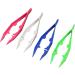 Craft Tweezers 20 Pack - Durable Safe Plastic Tweezers for Kids & Adults | Ideal for Hobbies & Manual Training - International Shipping Available - Buy Online on GoSupps.com