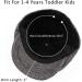 Pesaat Toddler Boys Newsboy Cap | Vintage Tweed Driver Hat for Kids 2-5 Y and 4-7 Y | Black - Buy Online on GoSupps.com