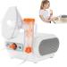 MAYLUCK Portable Compressor Nebulizer, Nebulizer Machine with 1 Set Accessory, Jet Nebulizers Personal Steam Inhaler Cool Mist Compressor System for Kids Adults Orange