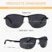 Buy BFOCO Bifocal Sunglasses for Men & Women - Spring Hinge Reading Glasses (Gunmetal 2.00) - International Shipping Available - Buy Online on GoSupps.com