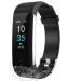 LEBEXY Fitness Bracelet Waterproof | Smartwatch Fitness Tracker Watch with Pedometer S1 Version (Black)