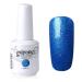 Vishine Soak-off Gel Polish Lacquer Nail Art UV LED Manicure Varnish 15ml Pearl Dodgerblue(270) #270