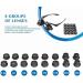 Portable LED Head-Mounted Magnifier 2.5X 4X 6X 8X10X 15X 20X 25X 8 Interchangeable Lens Eyes ES with Lights Watch Repair Full of Stars - Buy Online on GoSupps.com