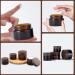 Tuakimce 6-Piece Glass Cream Can Set - 15ml & 30ml Clear Containers with Lids - Ideal for Cosmetics Creams and Lotteries - Buy Online on GoSupps.com