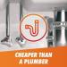 Mr Muscle 4 x 500ml Drain Odour Cleaner With Welari Thank You Card Sink Pipe Foamer Deep Clean Unblocker Kitchen Bathroom (2L) - Buy Online on GoSupps.com