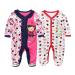 MAMIMAKA Baby Rompers Pajamas Cotton Jumpsuit Boys Girls Sleepsuit Long Sleeve Footed Bodysuits One-Piece Outfits 3-6 Months Two Pieces-10