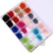 Nail Pom Ball 3D Detachable Nail Poms Charm Faux With Removable Base For Nail Art Design Nail Tip Decor Acrylic Nail Art Accessories Kit