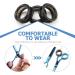 Minkissy 80 STK Pet Scissors Set - Silicone Finger Handles Dog Fur Care 4 Color Options - International Shipping Available - Buy Online on GoSupps.com