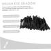 Mikinona Sponge Eyeshadow Brush 50pcs Makeup Sponges Bulk Makeup Eyeshadow Brush Cleaning Brush Lipstick Miss Make up Size 2 Black - Buy Online on GoSupps.com
