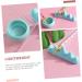 FRCOLOR 3 Sets Nail Art Brush Cup Mini Crown Clip Makeup Holder Bowl for Soaking Nails Nail Stand Nail Steamer Nail Pen Wash Cup Manicure Cleaning Frame Plastic - Buy Online on GoSupps.com