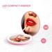 HEYISSU LED Compact Mirror 10X Magnifying Travel Makeup Mirror with Light - Pink 3.5 inch Pocket Purse Handbag Mirror - Buy Online on GoSupps.com