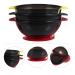 Lurrose 3Pcs Silicone Hair Color Mixing Bowls - Essential Hair Dye Tools for Salon & Home Use - International Shipping Available - Buy Online on GoSupps.com