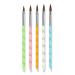 5pcs Nail Art Brush Nail Painting Pen Set Fashion Design for Hand Manicure Home Use