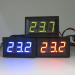 Dchaochao Digital LED Thermometer Gauge Thermometer Car Temperature -50 110 c DC 12v (Green) - Buy Online on GoSupps.com